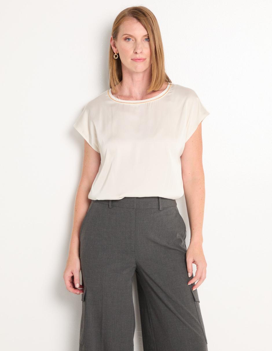 Blusa manga corta para mujer Blusa manga corta para mujer