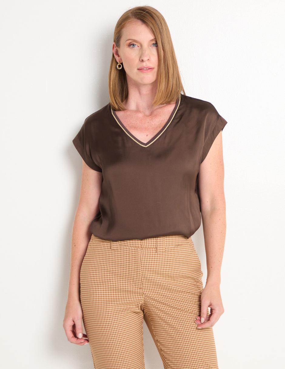 Blusa manga corta para mujer Blusa manga corta para mujer