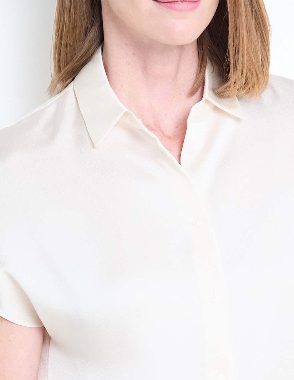 Blusa manga corta para mujer 4