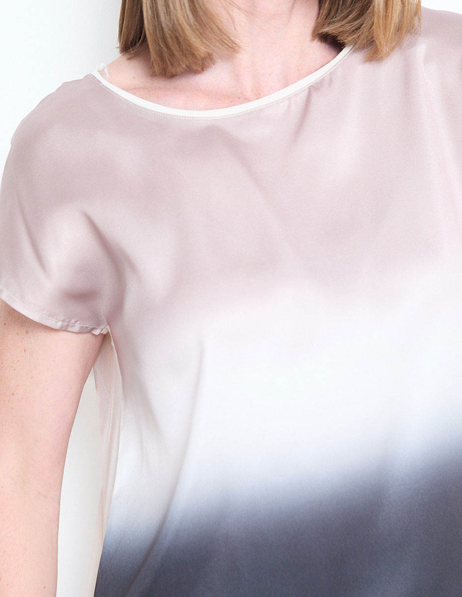 Blusa manga corta para mujer 4