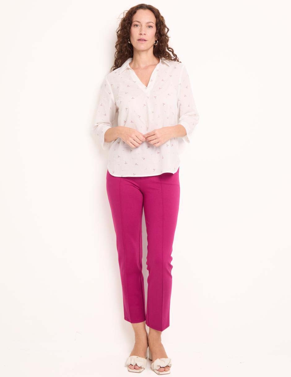 Pantalón de vestir slim para mujer 3