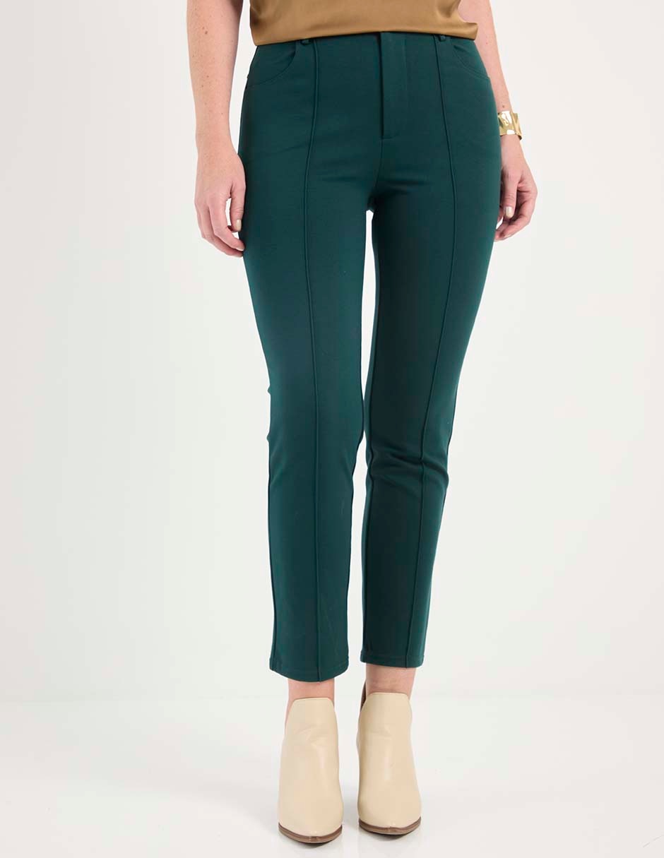 Pantalón de vestir slim para mujer
