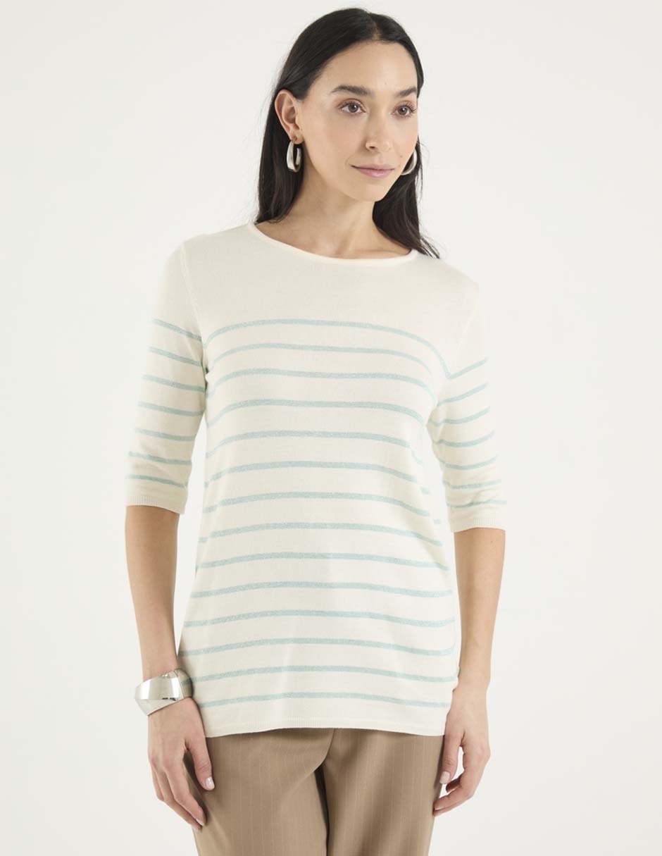 Blusa manga al codo para mujer Blusa manga al codo para mujer
