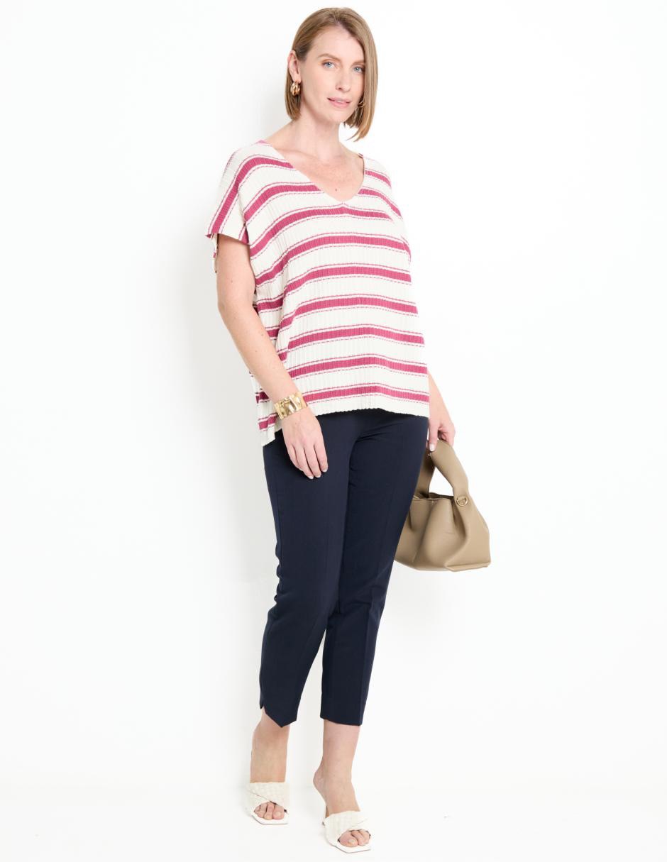 Blusa manga corta para mujer 3