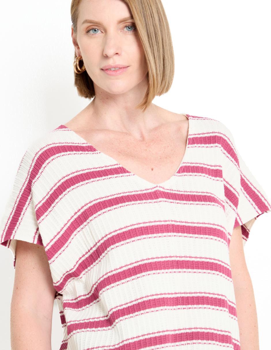 Blusa manga corta para mujer 4