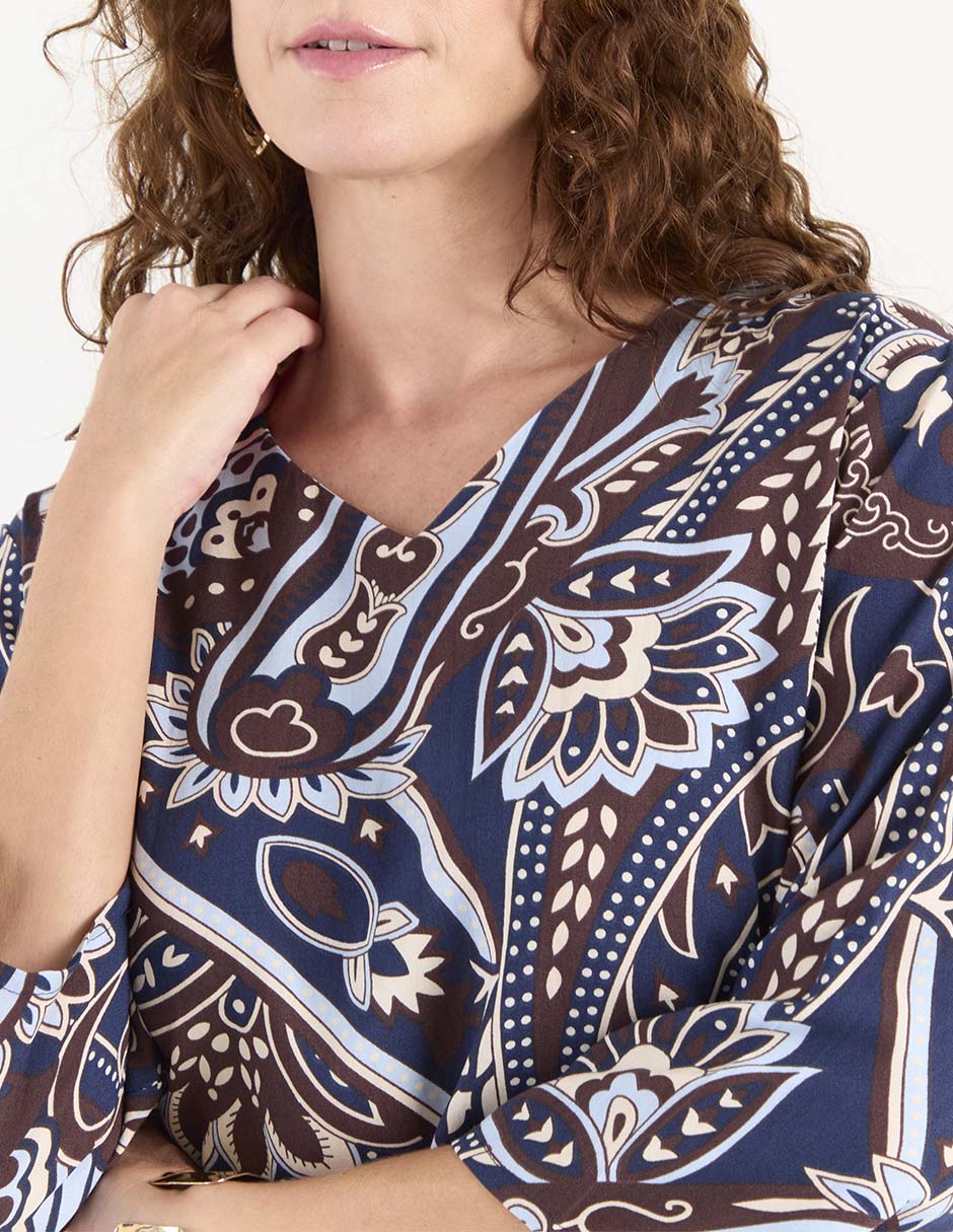 Blusa manga 3/4 para mujer 4