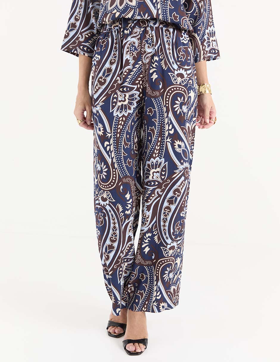 Pantalón pijamero amplio para mujer Pantalón pijamero amplio para mujer