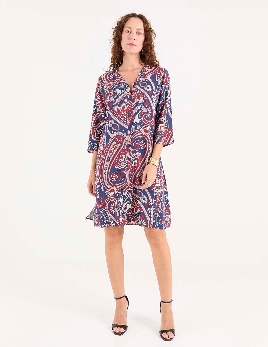 Vestido 3/4 casual para mujer 3