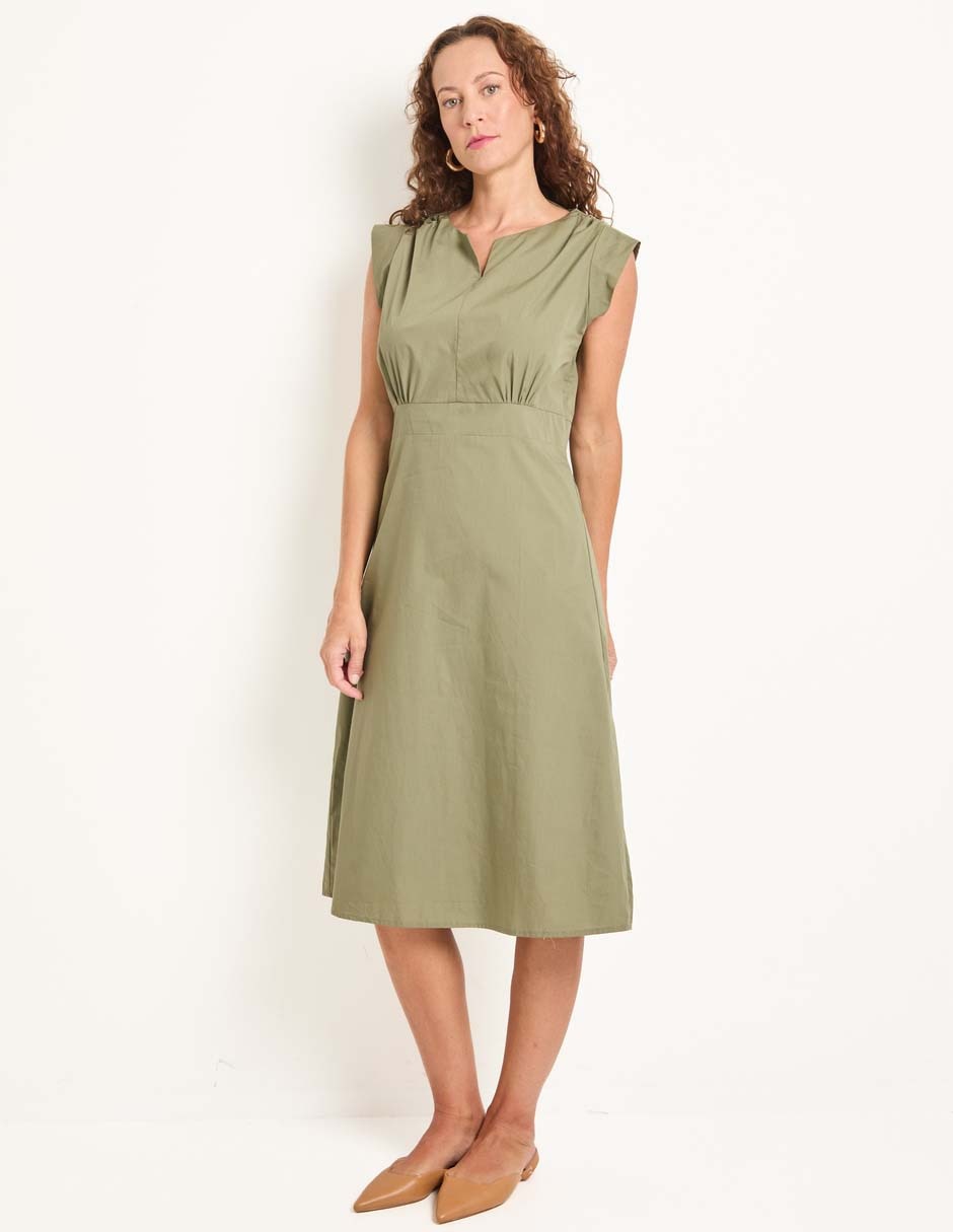 Vestido 3/4 casual para mujer