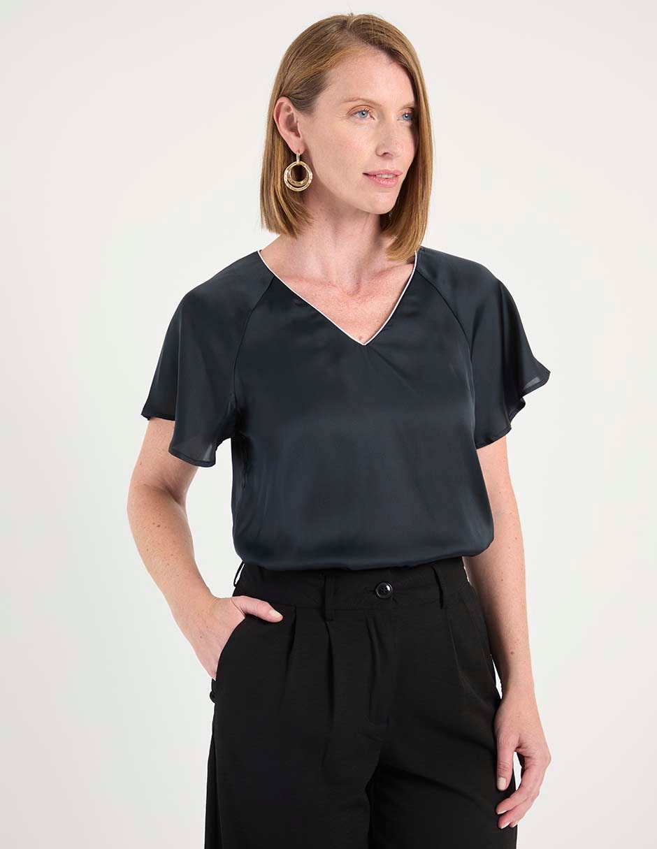 Blusa manga corta para mujer Blusa manga corta para mujer