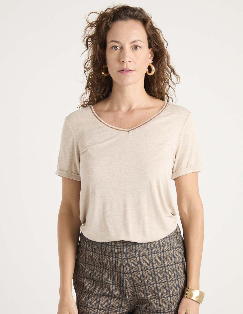 Blusa manga corta para mujer Blusa manga corta para mujer