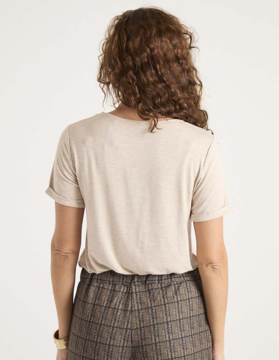Blusa manga corta para mujer 2