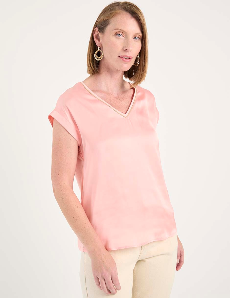 Blusa manga corta para mujer Blusa manga corta para mujer
