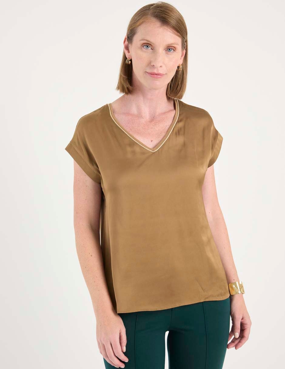 Blusa manga corta para mujer Blusa manga corta para mujer