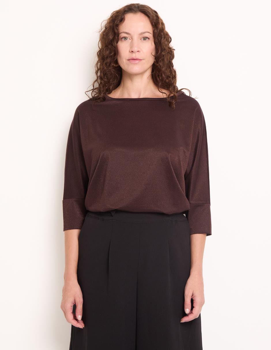 Blusa manga 3/4 para mujer