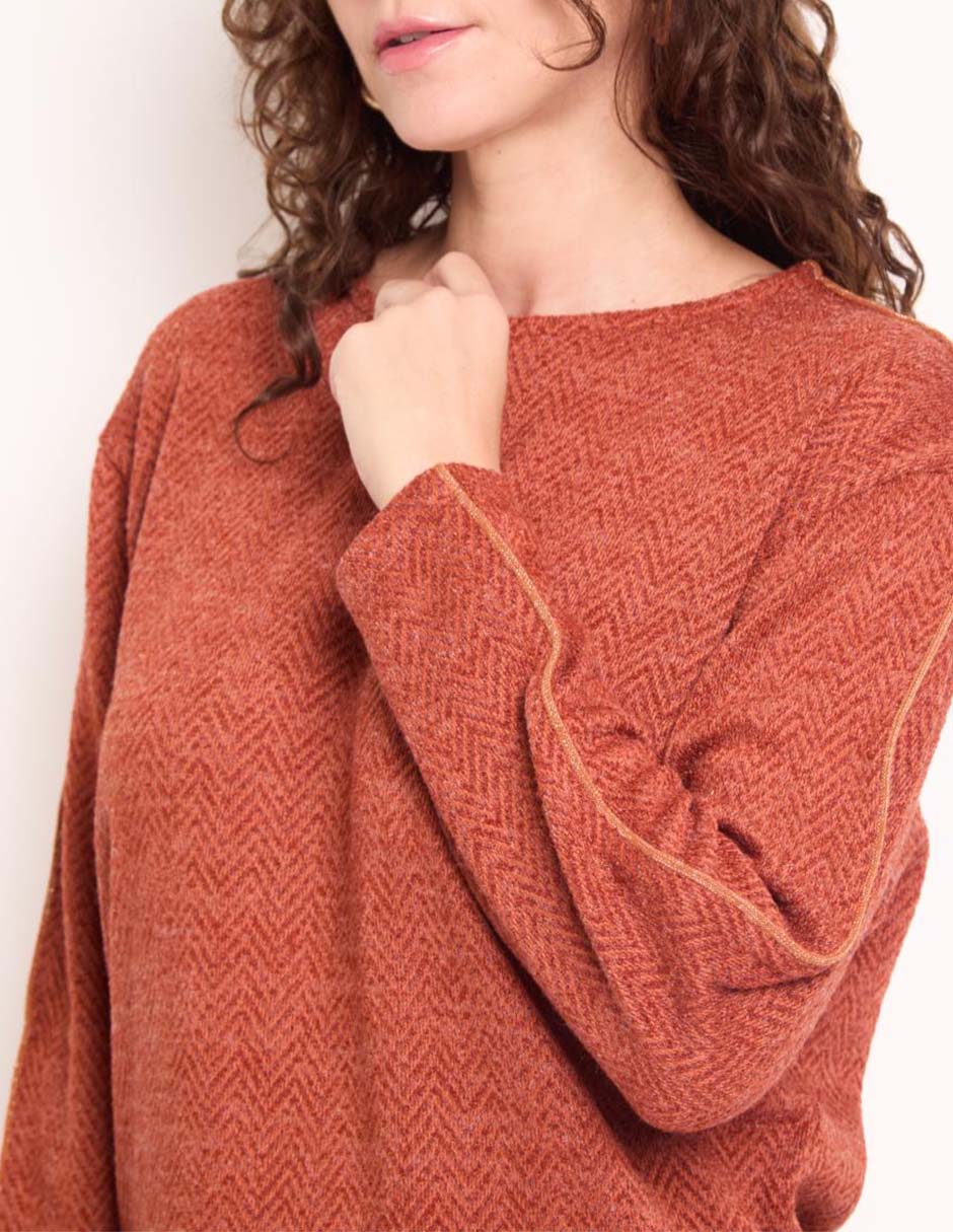 Blusa manga larga para mujer 4
