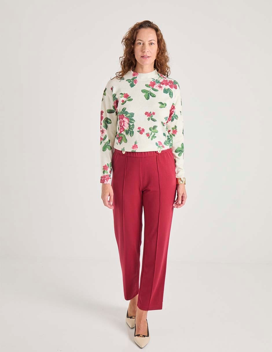 Pantalón de vestir straight para mujer 3