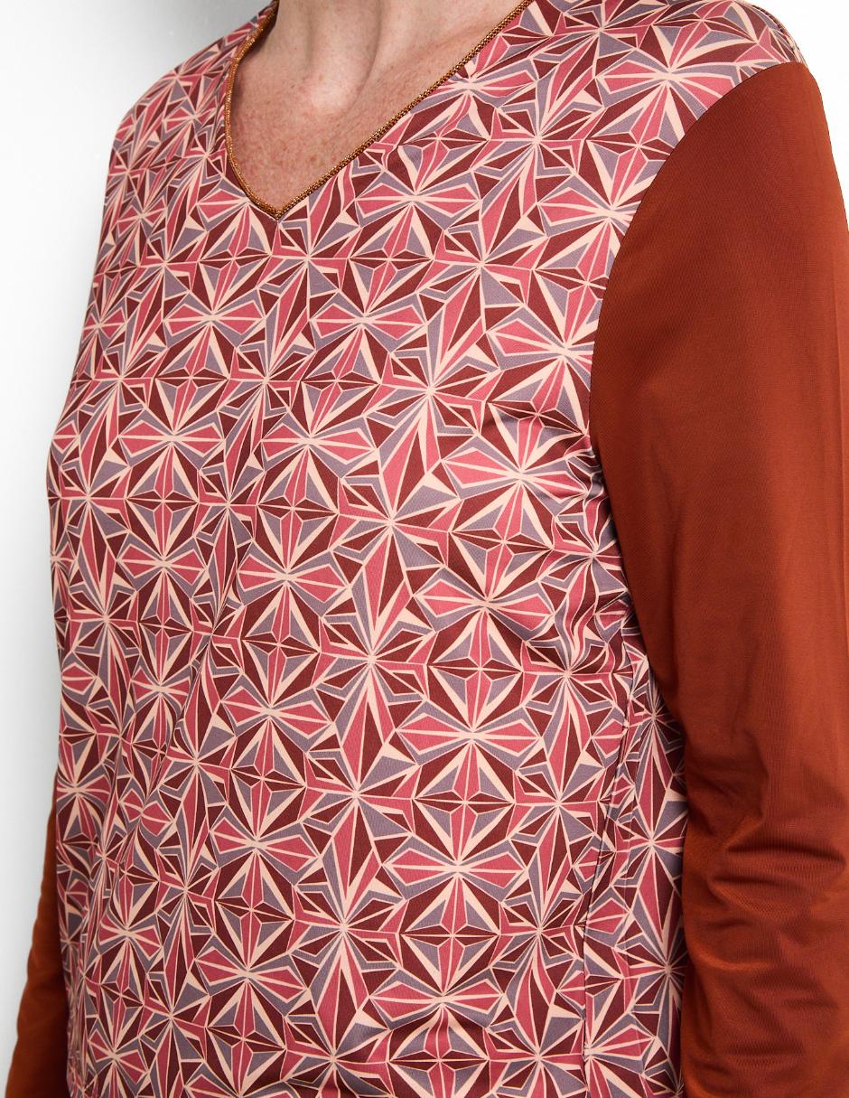 Blusa manga larga para mujer 4