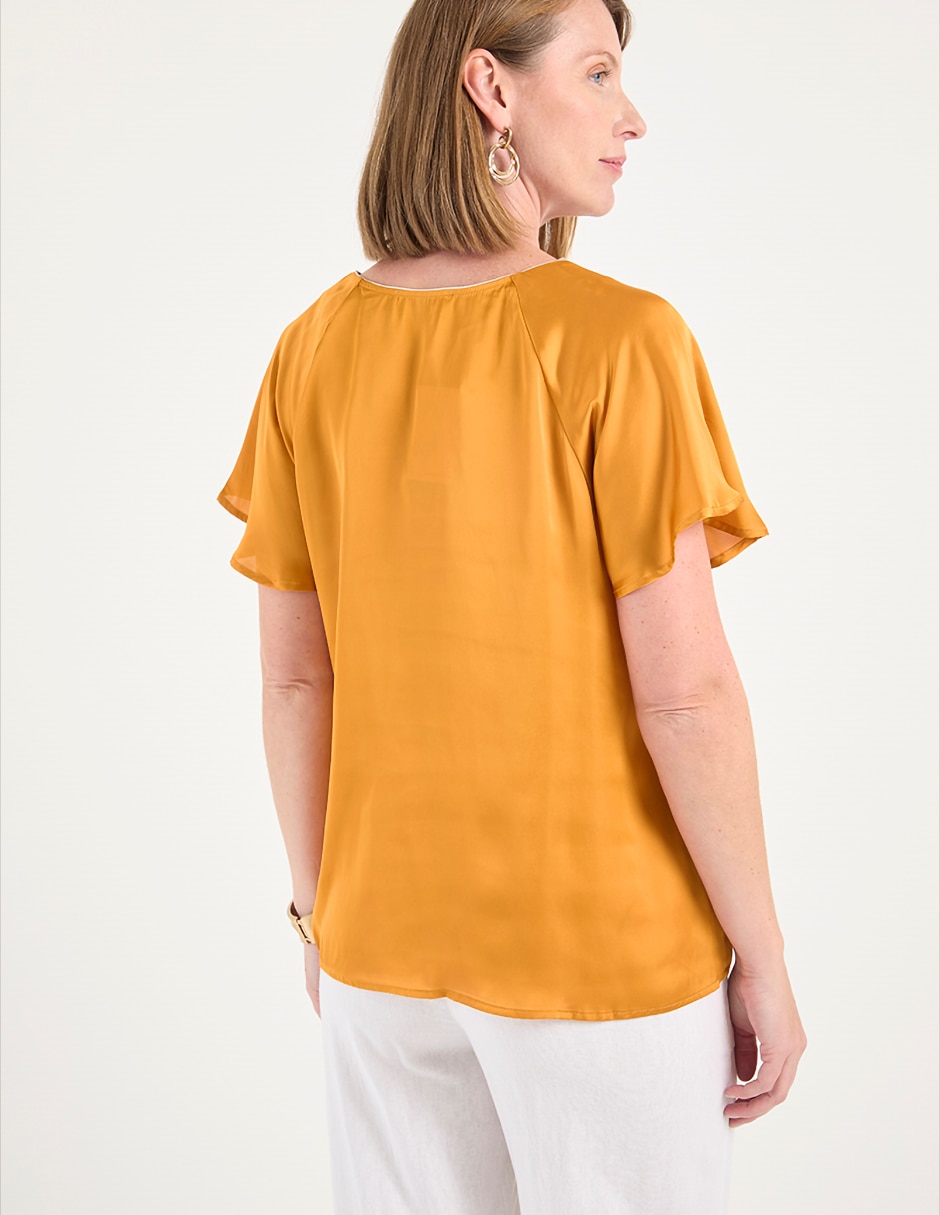 Blusa manga corta para mujer 2