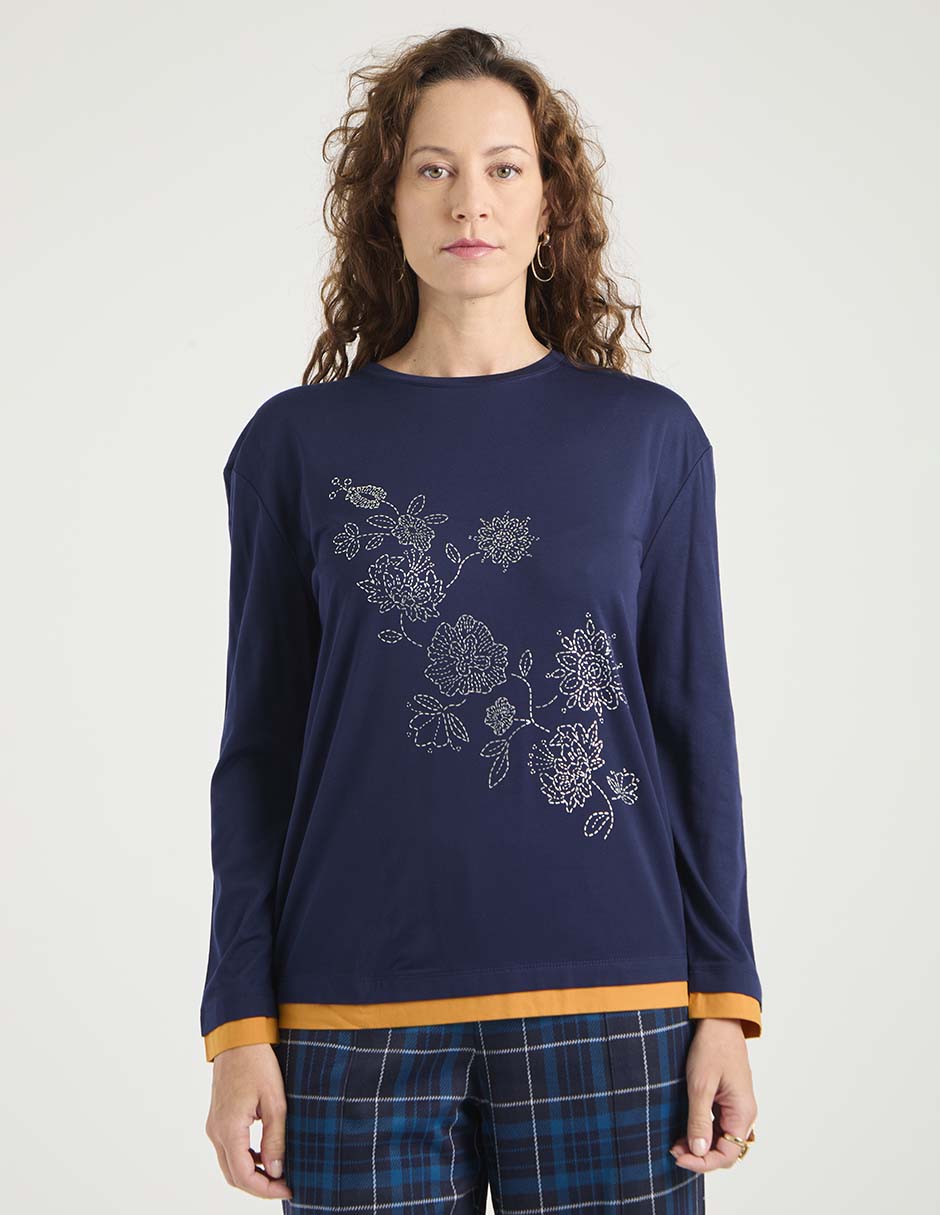 Blusa manga larga para mujer Blusa manga larga para mujer