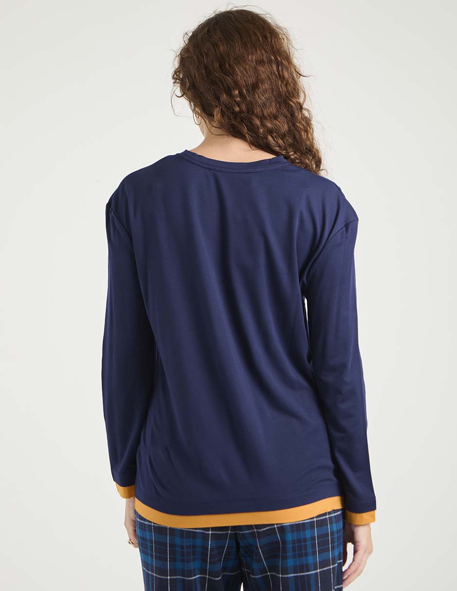 Blusa manga larga para mujer 2