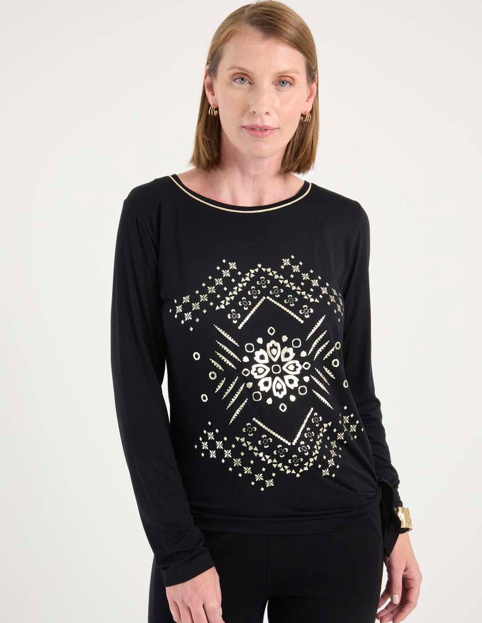 Blusa manga larga para mujer Blusa manga larga para mujer