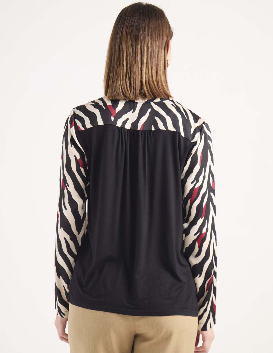 Blusa manga larga para mujer 2