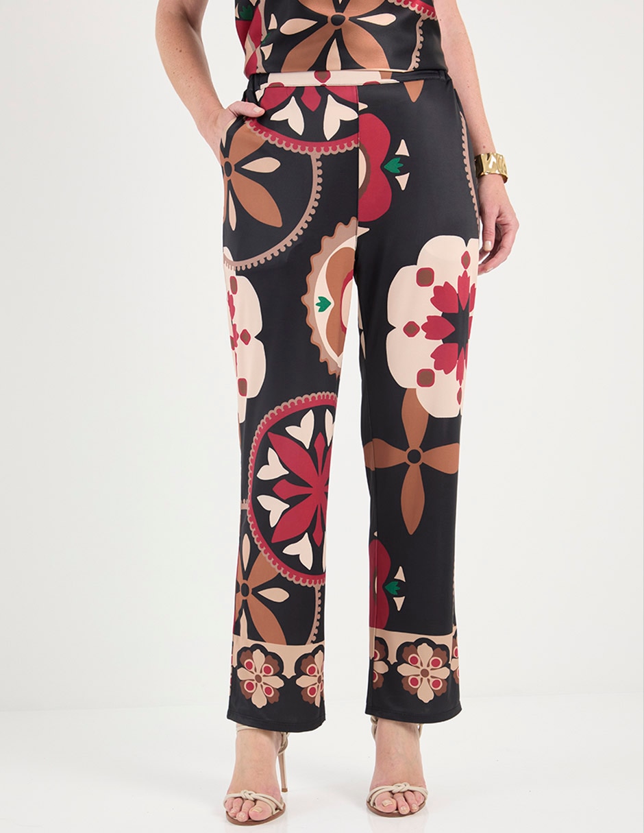 Pantalón relaxed regular para mujer Pantalón relaxed regular para mujer