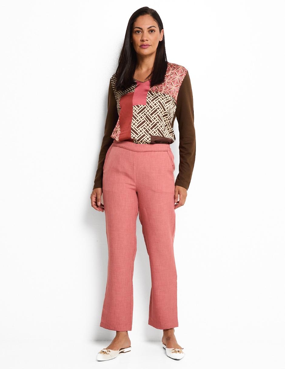 Pantalón relaxed straight para mujer 3