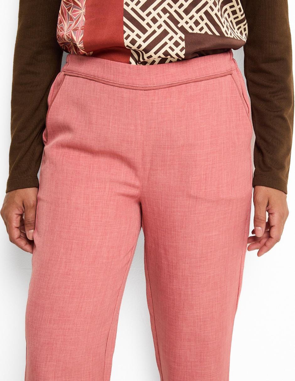 Pantalón relaxed straight para mujer 4