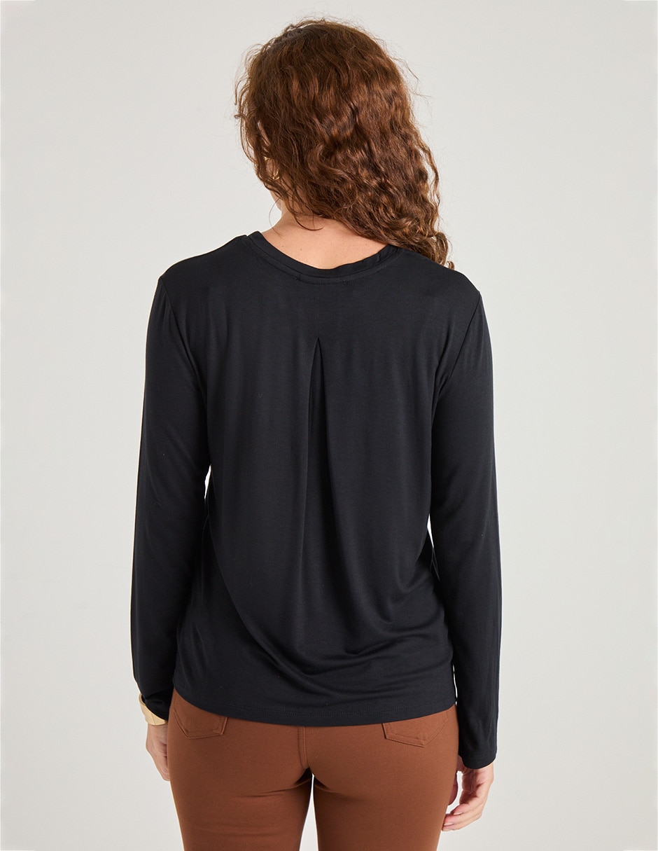 Blusa manga larga para mujer 2