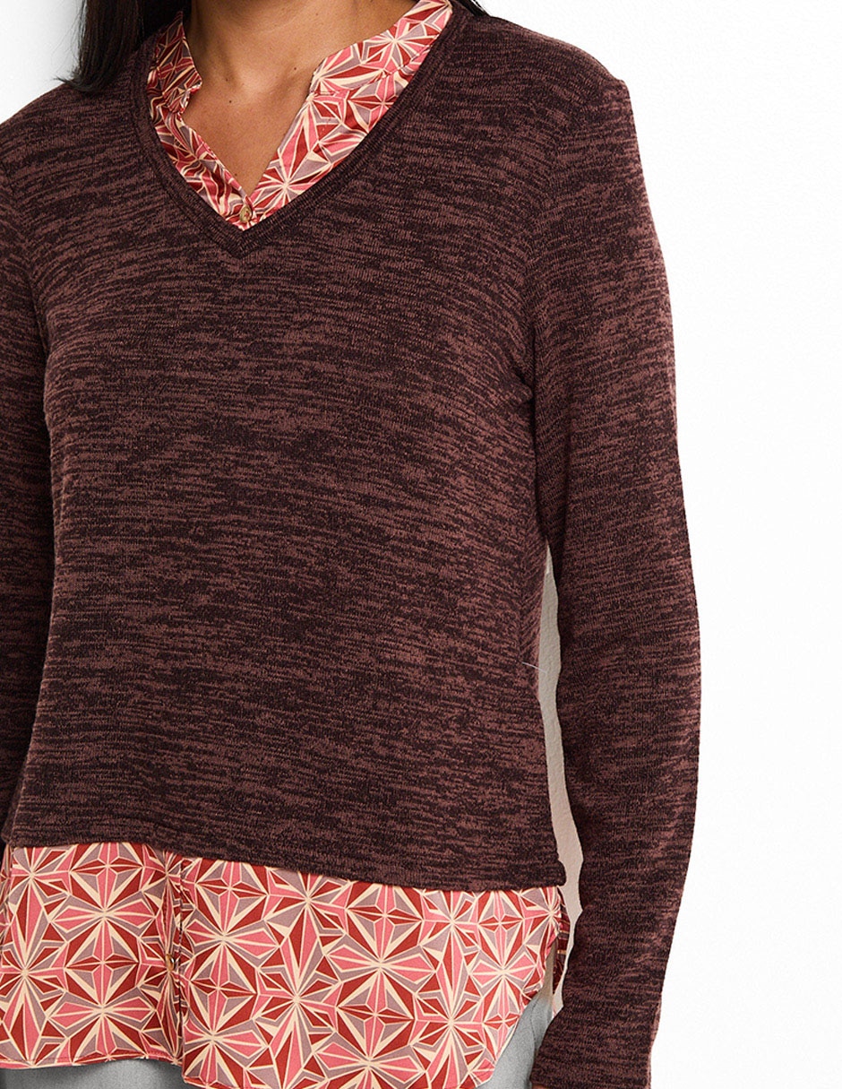 Blusa manga larga para mujer 4