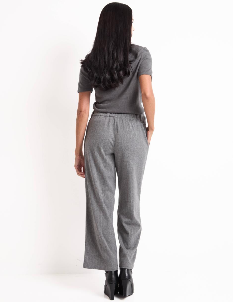 Pantalón de vestir amplio para mujer 2