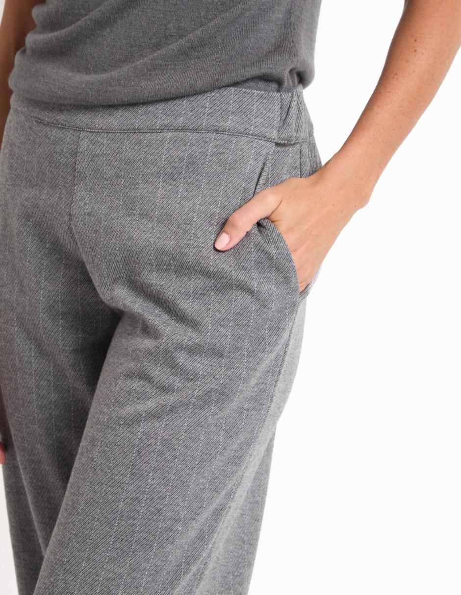 Pantalón de vestir amplio para mujer 4
