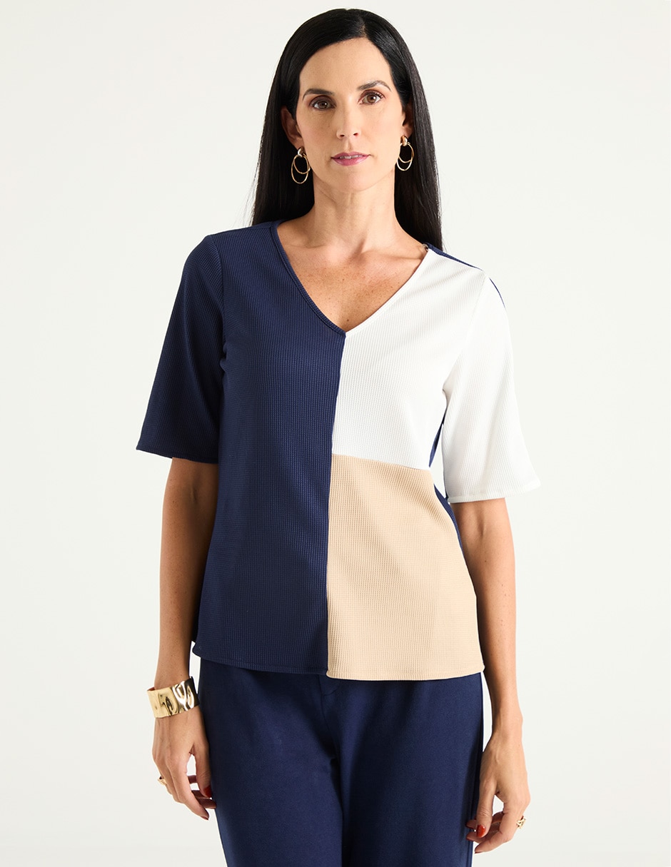 Blusa manga corta para mujer Blusa manga corta para mujer