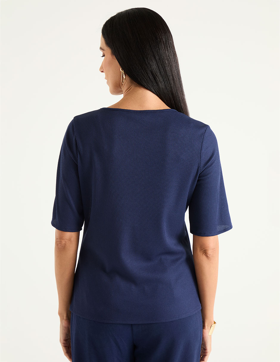 Blusa manga corta para mujer 2