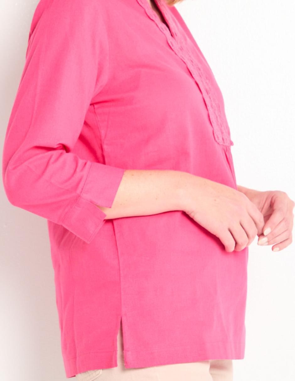 Blusa manga 3/4 para mujer 4
