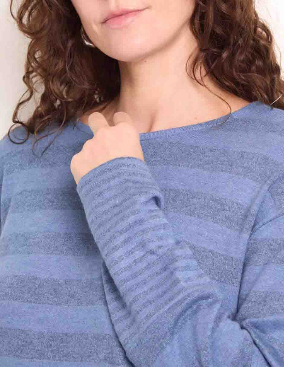 Blusa manga larga para mujer 4