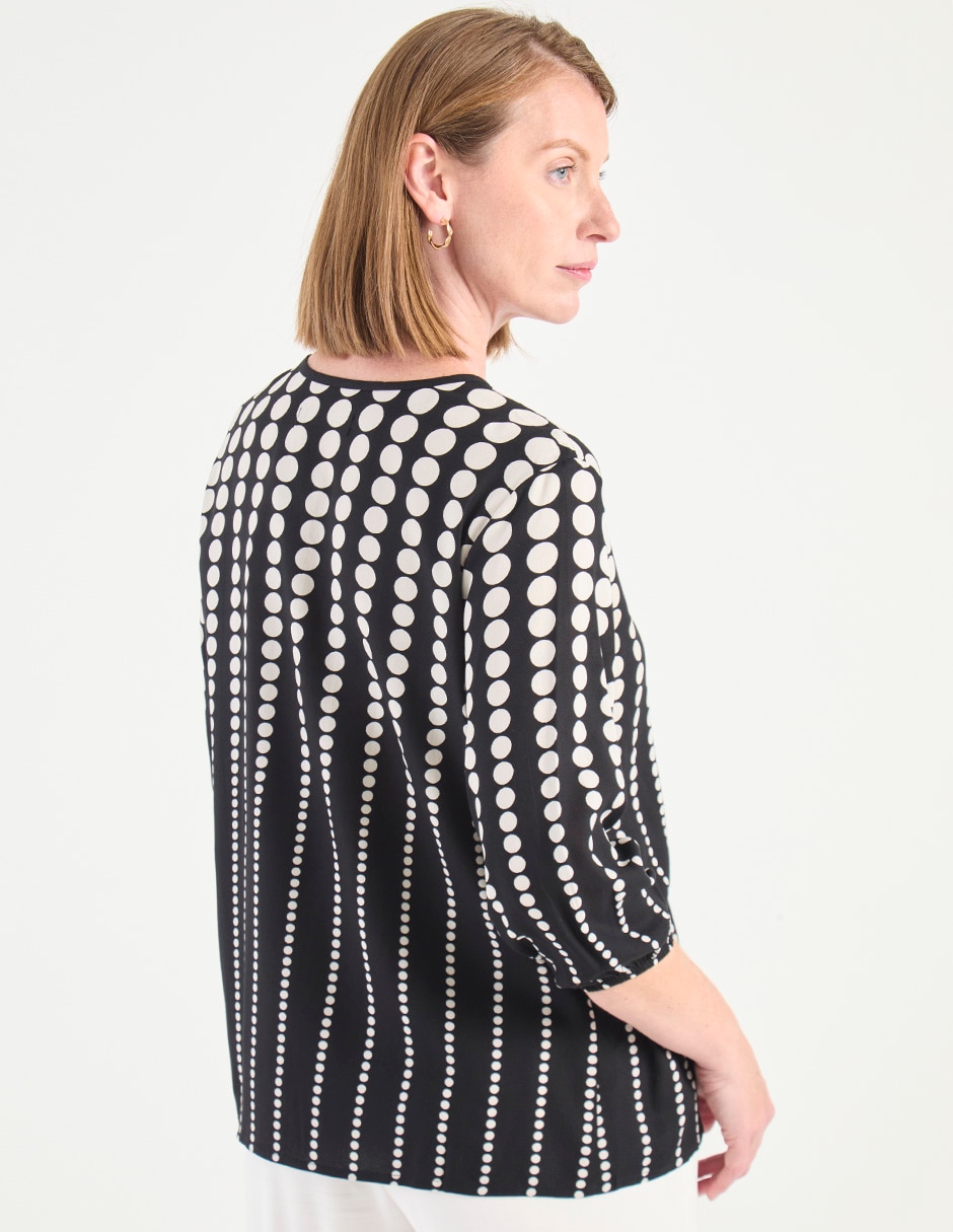 Blusa manga 3/4 para mujer 2