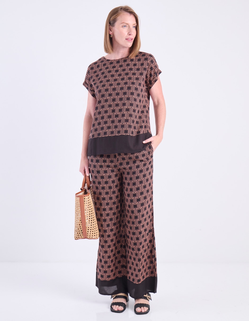 Blusa manga corta para mujer 3