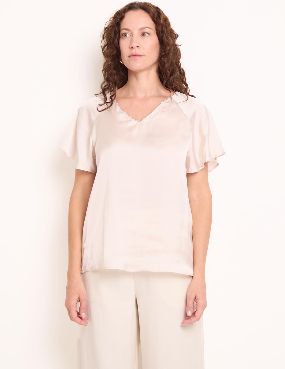 Blusa manga corta para mujer 5