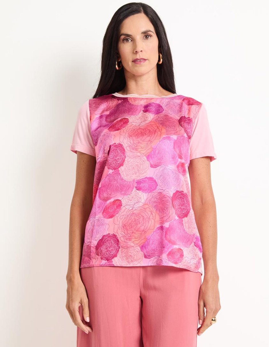 Blusa manga corta para mujer Blusa manga corta para mujer