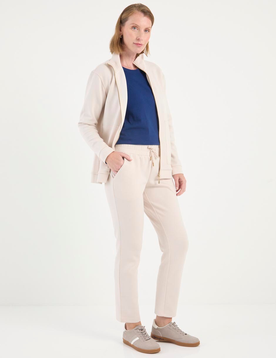 Pants slim con jareta para mujer 3