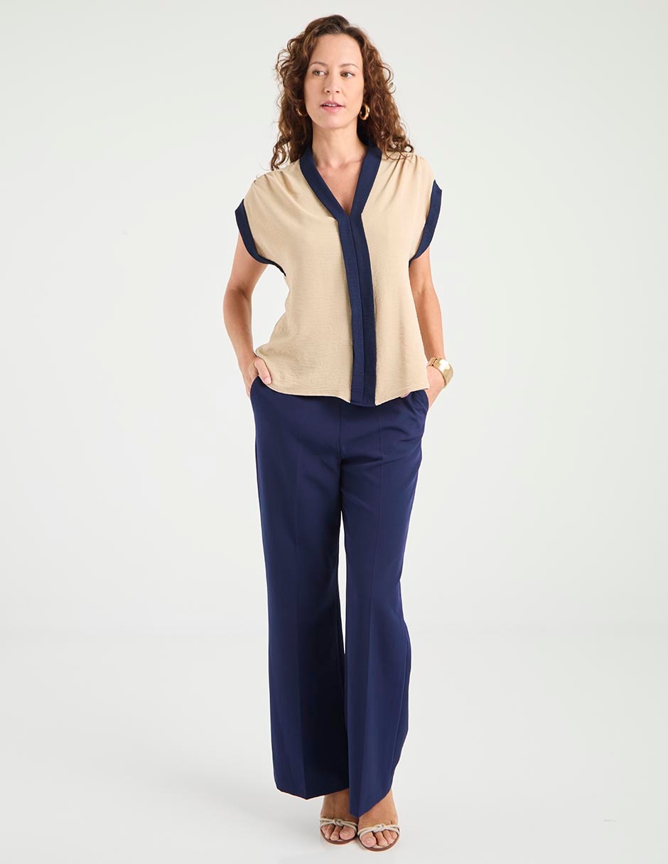 Blusa manga corta para mujer 3