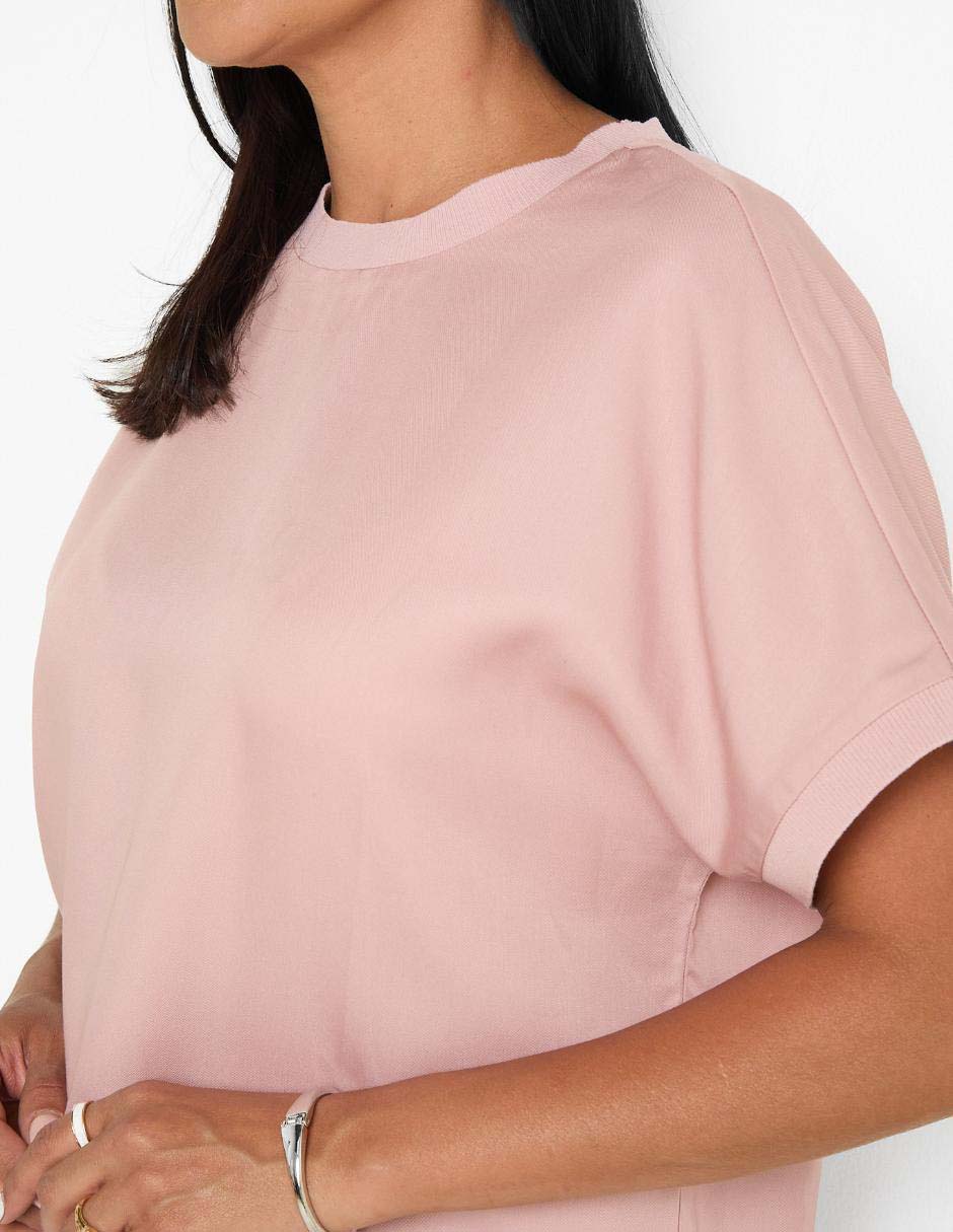 Blusa manga corta para mujer 4