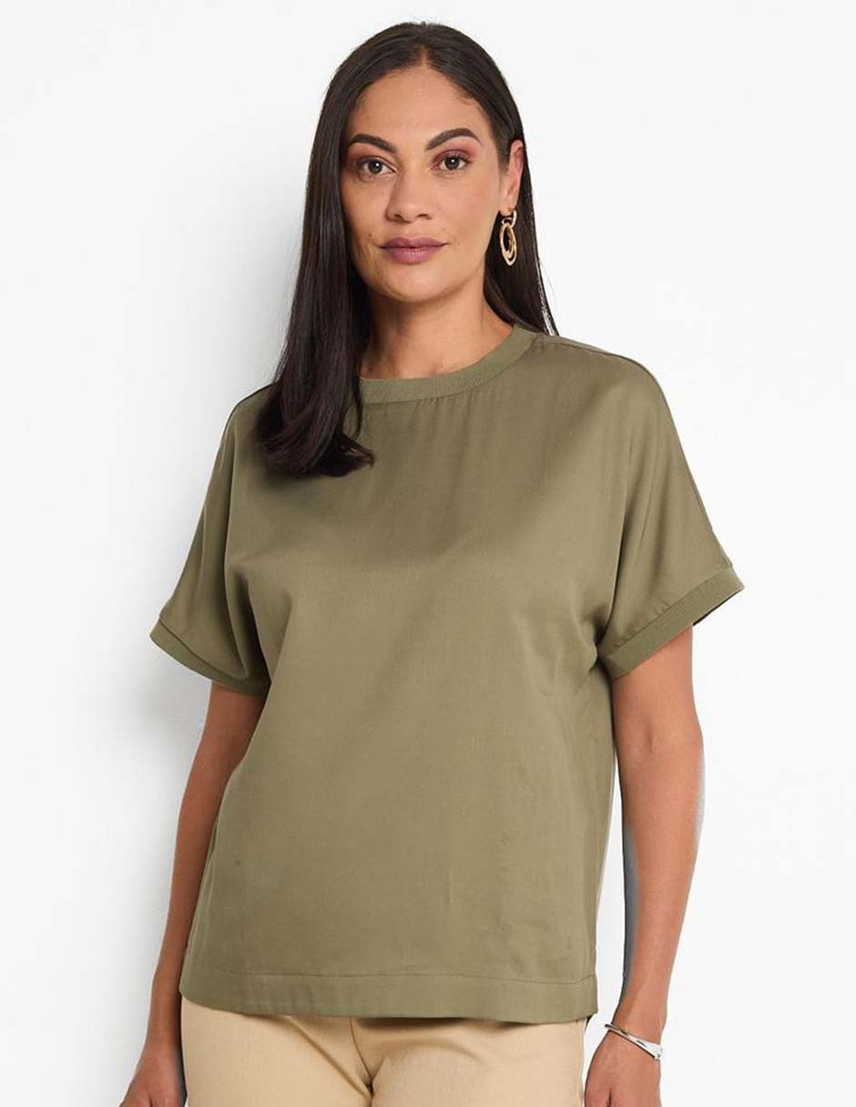 Blusa manga corta para mujer Blusa manga corta para mujer