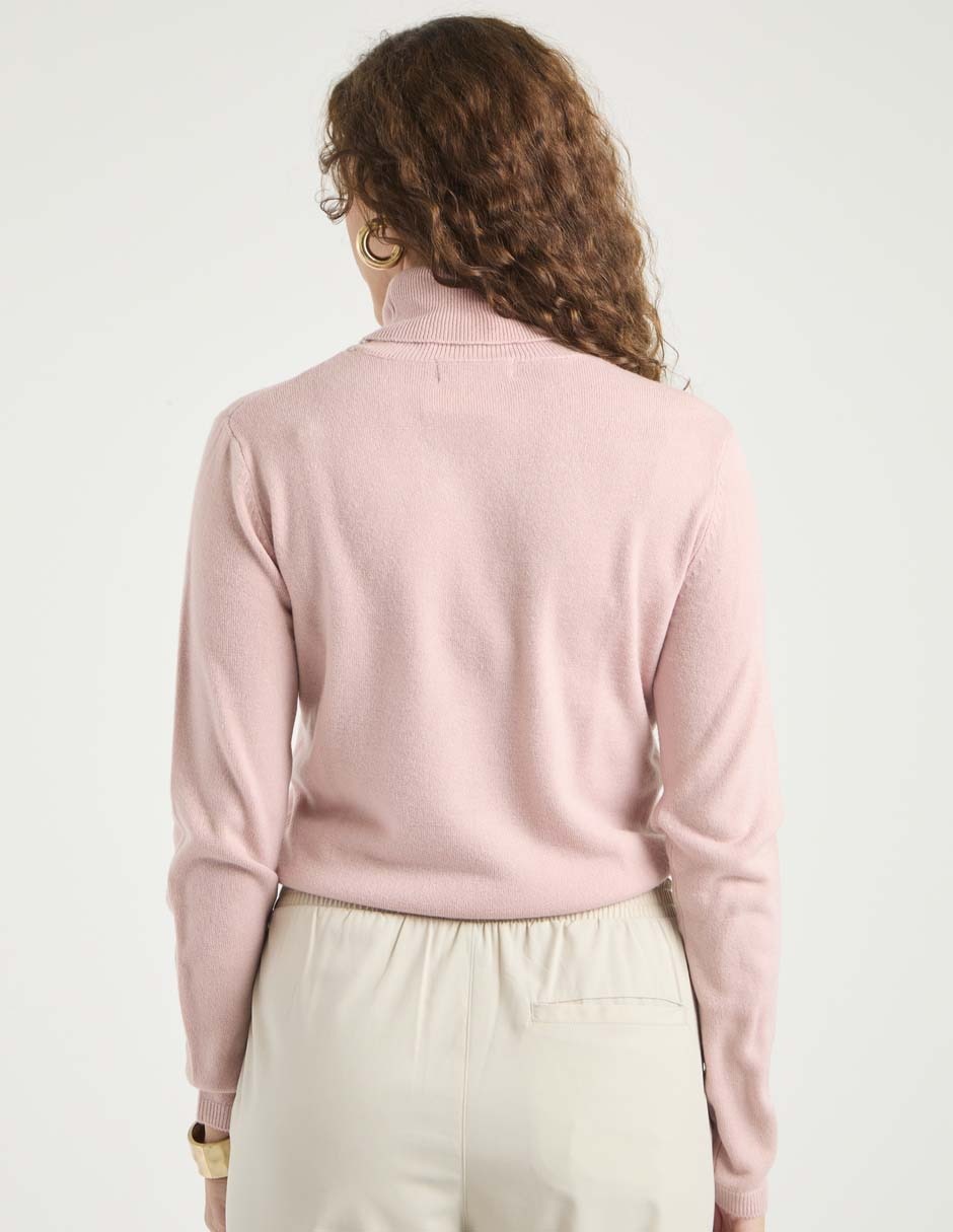 Suéter cuello tortuga para mujer 2