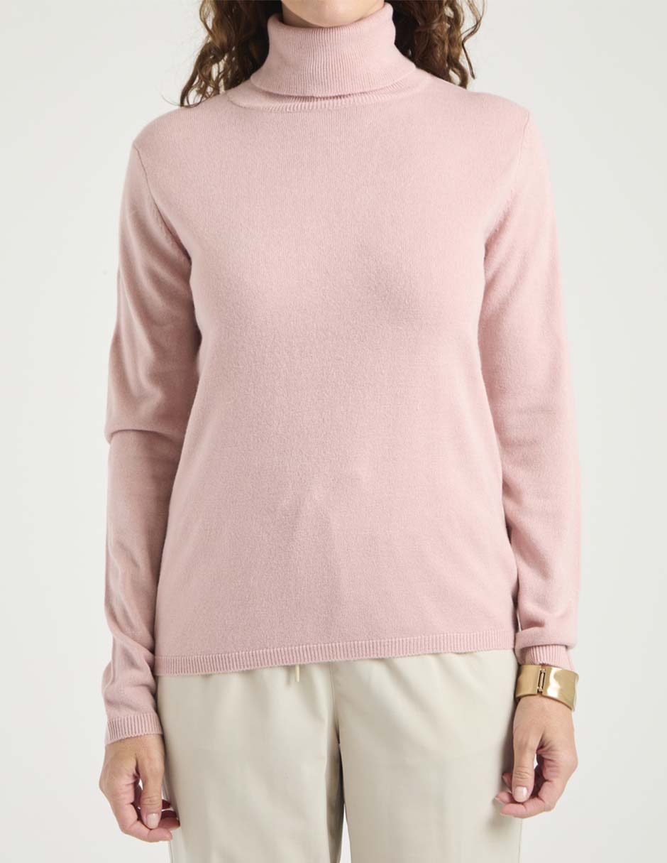 Suéter cuello tortuga para mujer 5