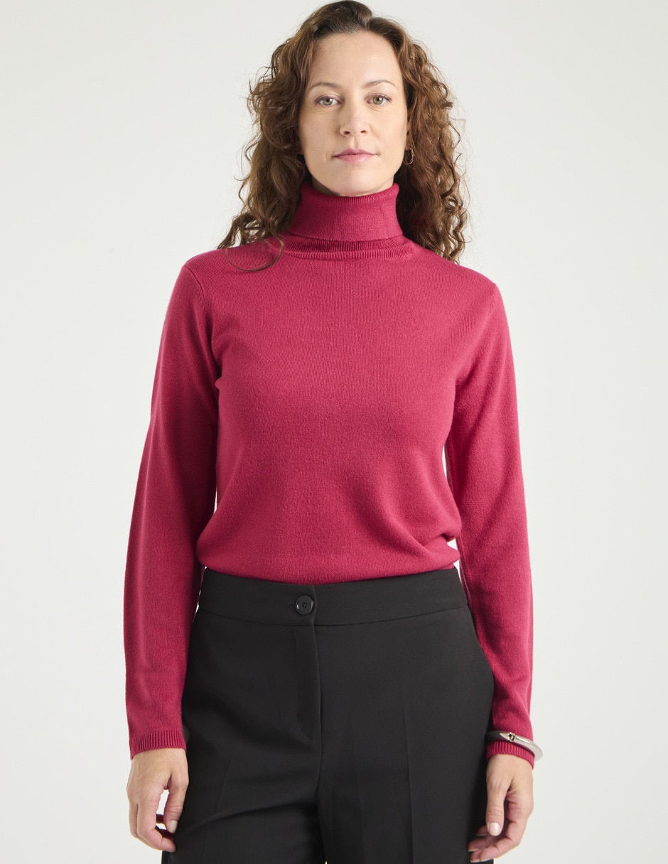 Suéter cuello tortuga para mujer Suéter cuello tortuga para mujer