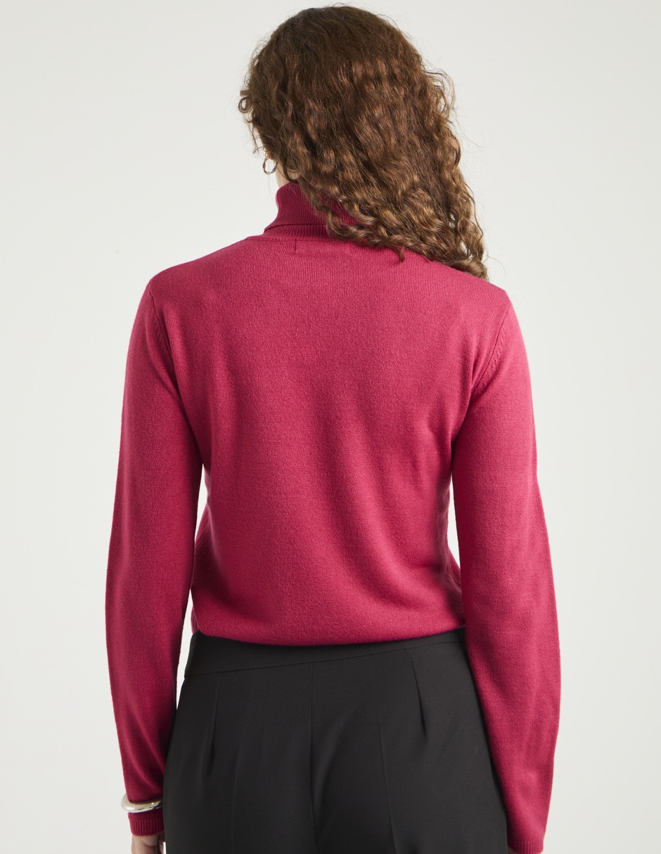 Suéter cuello tortuga para mujer 2